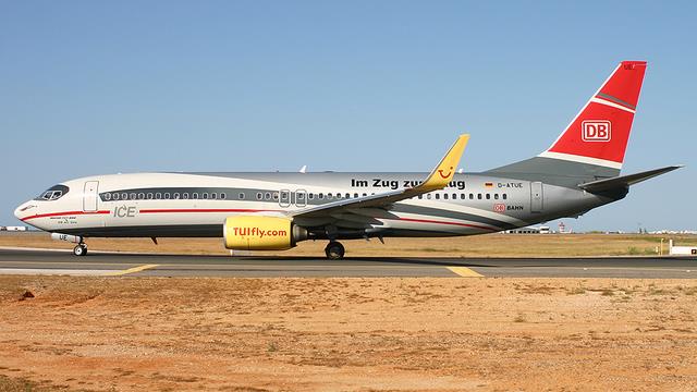 D-ATUE:Boeing 737-800:TUIfly